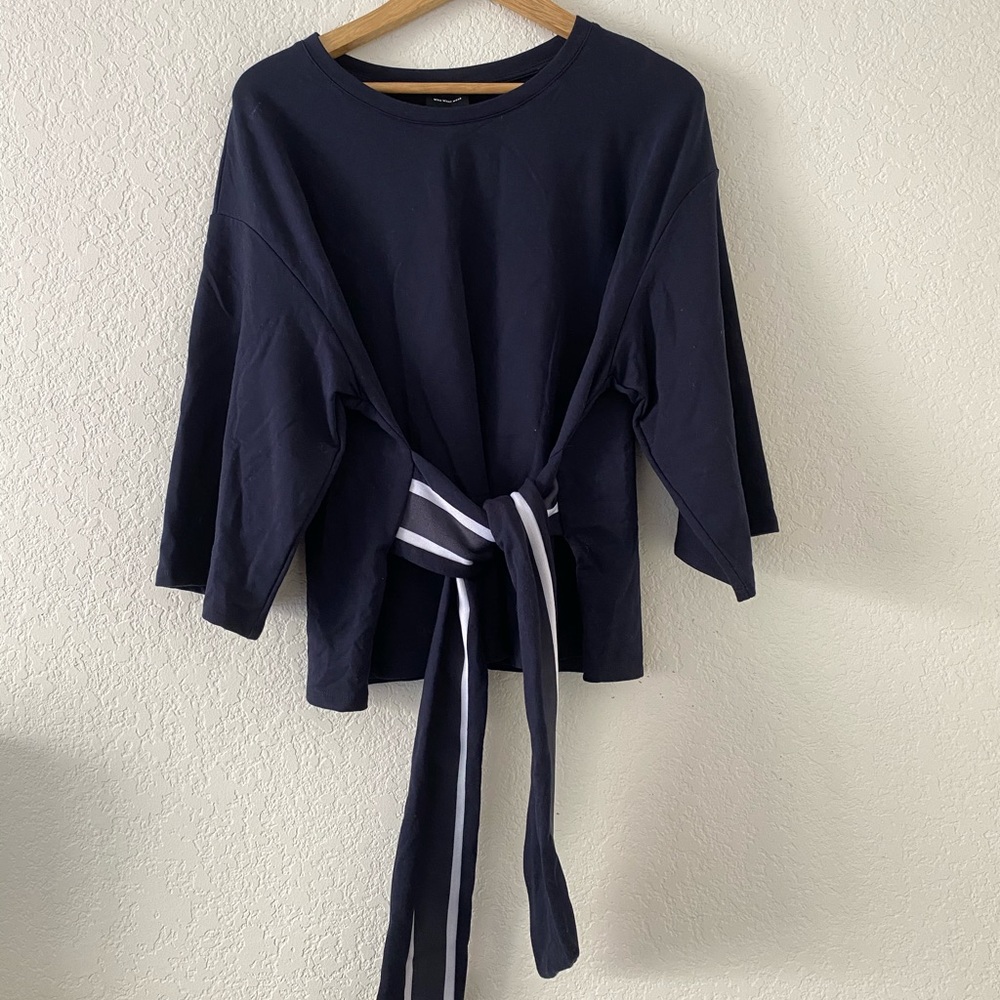 Who What Wear tie front top